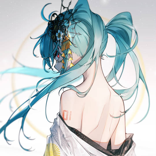 初音未来可爱头像图片，一起看看吧