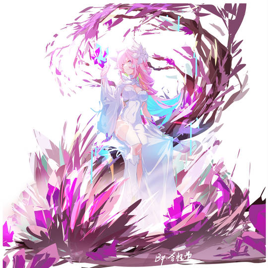 人之律者《崩坏3》爱莉希雅头像图片